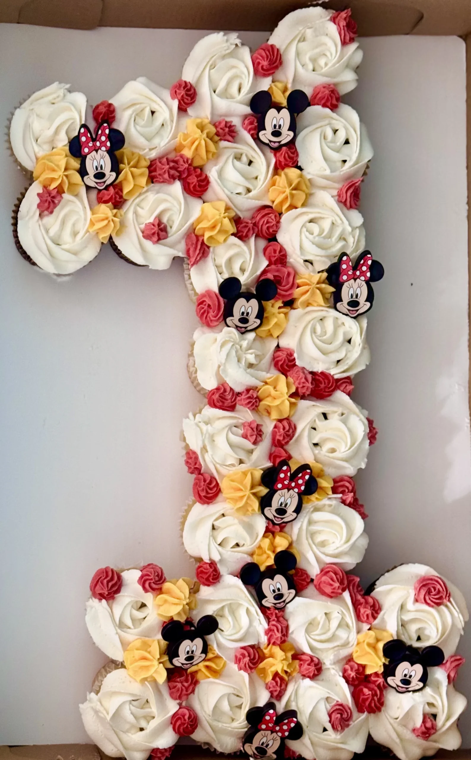 Disney themed birthday cake