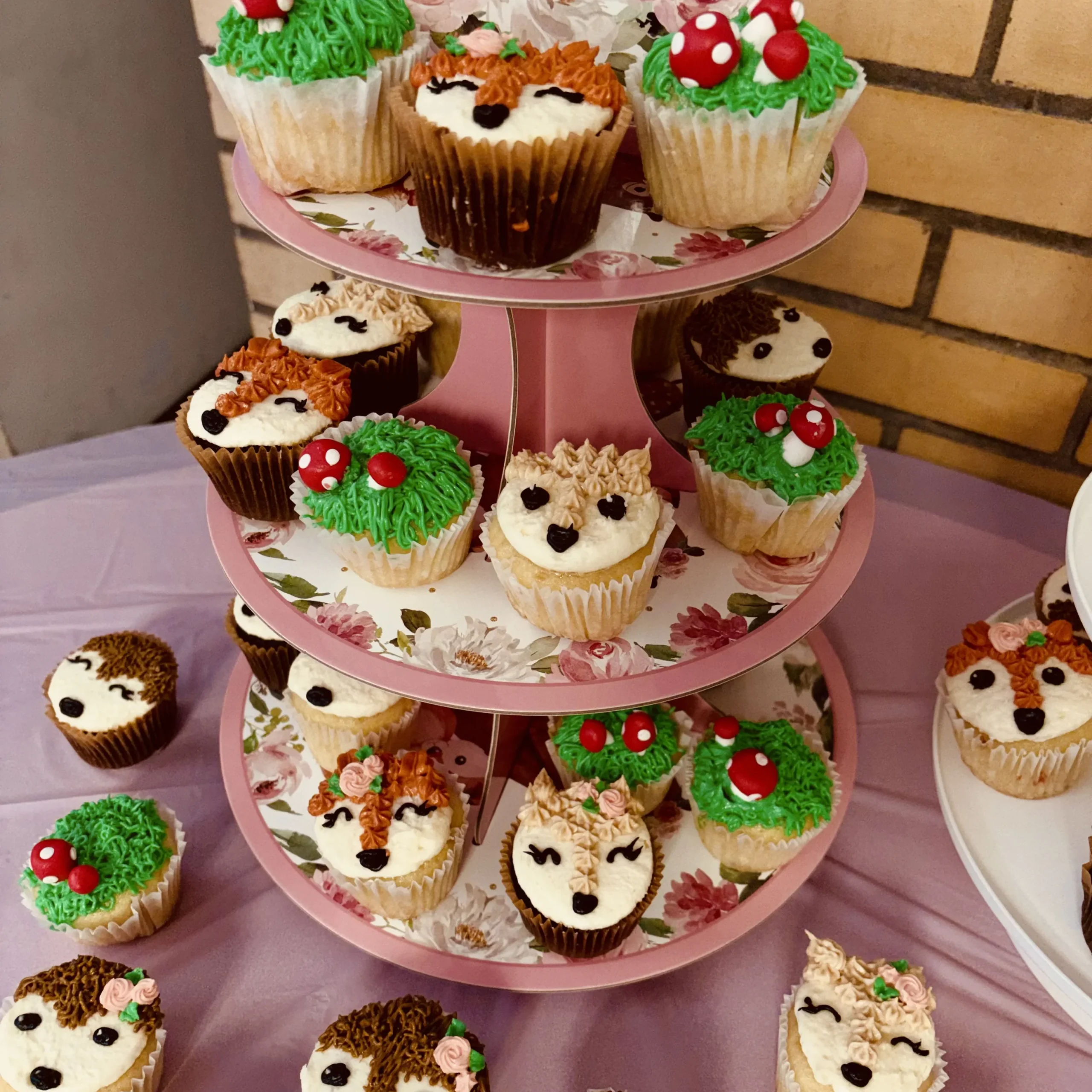 woodland creatures baby shower